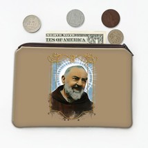 Saint Pio Of Pietrelcina : Gift Coin Purse Catholic Religious Padre Christian Ch - £7.98 GBP