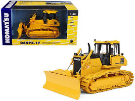 Komatsu D65PX-17 Dozer with Hitch 1/50 Diecast Model by First Gear - $100.77