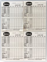 Vintage Yahtzee Score Cards 1956 ES Lowe Company Box - LOT OF 4 PADS - £11.71 GBP