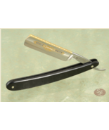 Dovo Straight Razor 5/8&quot; Carbon Steel with Ebony - Prima Silver Steel 45... - £107.65 GBP