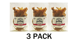 Hickory Smoke Gourmet Beef Jerky Crispy Potato Chip Thin 3 Pack Original... - $25.73