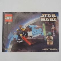 Lego 7103 Instruction Manual Only Jedi Duel - $19.31
