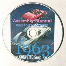 1963 Chevrolet Corvette Assembly Manual - £13.22 GBP