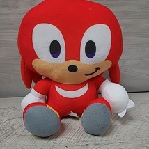 Sonic The Hedgehog KNUCKLES Plush Stuffed Doll Toy Factory 2019 9" No Tags - £5.90 GBP