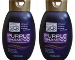 2 PACKS ProSilk Salon Purple Shampoo Infused With Coconut Oil  &amp; Shea Bu... - $13.99