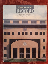 Architectural Record February 1986 Public Buildings Facilities - £17.02 GBP