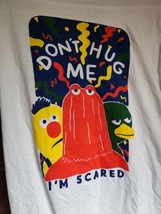 Don&#39;t Hug Me I&#39;m Scared Shirt medium hot topic meme adult swim white col... - £11.40 GBP