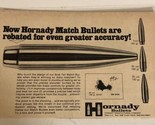 1974 Hornady Bullets Vintage Print Ad Advertisement pa15 - £5.56 GBP