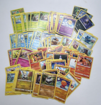 Huge Lot of Pokemon Cards 133 Basics Only Mixed Years - $30.05