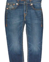 True Religion Men&#39;s Blue Cotton Skinny Jeans Pants Size W 36 - £123.70 GBP