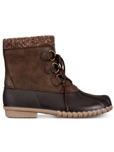 Baretraps Women&#39;s Fabulous Brown Winter Rain Boots Shoes Duck Bootie 10 M B4HP - £27.87 GBP