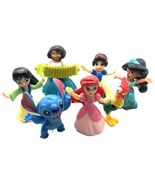Walt Disney Happy Meal Lot Stitch Ariel Jasmine Encanto Moana Mulan Snow... - $7.95