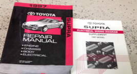 1997 Toyota Supra Service Repair Shop Workshop Manual OEM Set W Supplement - £187.60 GBP