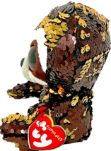 TY Beanie Boos Flippables DANGLER Sloth 6" Beanbag Plush Toy W/ Glitter Eyes image 4