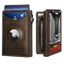 BULLIANT Money Clip Wallet,Mens Gift Slim Wallet Credit Card Holder Airtag&amp;Stand - $39.59