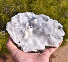 Large Apophyllite &amp; Stilbite Zeolite Mineral Specimen * 7x5x3&quot; * India - £60.14 GBP