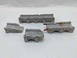 Lot Of (4) Ceramic Minature RPG Wargaming Bridge Acessory Terrain Scenery - £31.67 GBP