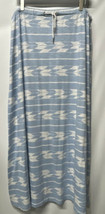 Tommy Hilfiger Baby Blue Long Summer Skirt Beach Cover Drawstring Elasti... - £21.56 GBP