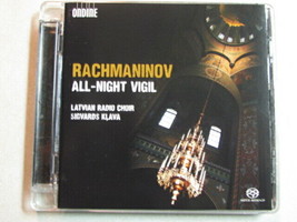 Rachmaninov ALL-NIGHT Vigil Super Audio Cd Latvian Radio Choir Sigvards Klava Nm - £15.56 GBP
