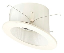 Elco Lighting EL601W 6&quot; Sloped Adjustable Baffle with Reflector Trim - $600.91 MXN