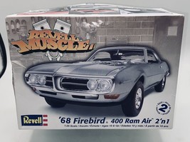 Revell ‘68 Firebird 400 Ram Air 2 n 1 1:25 Sealed Bags Decals 85-2342 Muscle Car - £39.33 GBP