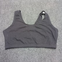 Fruit of the Loom Bra women 36 Black Casual Sports Pullover Wireless - $165.34 MXN