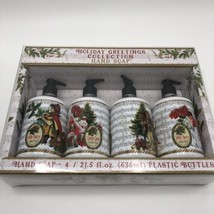  Holiday Greetings Collection Hand Soap - 4 Bottles, 21.5 fl oz each Home &amp; Body - £31.04 GBP