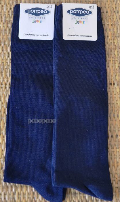 Primary image for 2 Paare Von Socken Lang Von Junge Unisex aus Baumwolle Pompea Pietro Socken Kind