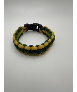 Vintage Paracord Bracelet Green Yellow Green Bay Packers 7.75 inches BrB2 - €6,72 EUR