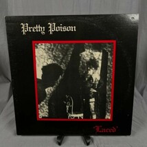 Pretty Poison &#39;Laced&#39; LP Svengali Records 1983 Tempest Nightmare Goth Rock - $19.79