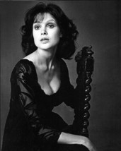 Madeline Smith The Vampire Lovers with huge cleavage sits on chair 8x10 photo - £7.67 GBP