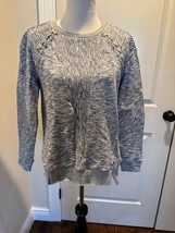 Rebecca Taylor Gray Fashion Sweatshirt SZ M NWOT - $78.21 Rebecca Taylor Gray Fashion Sweatshirt SZ M NWOT - $78.21