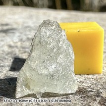 Aquamarine Meditation Crystal - Authentic Healing Mineral StoneCERTIFICATED - $11.16