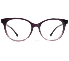 Lacoste Eyeglasses Frames L2869 513 Purple Clear Pink Fade Round 53-17-140 - £44.89 GBP