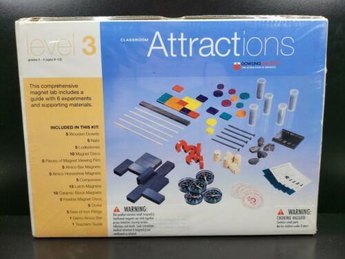 Magnet Lab Level 3 Six Experiments Dowling Magnets Learn Classroom Fun G... - $69.29
