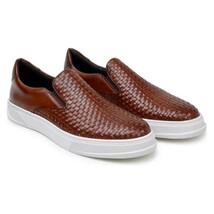 Belvedere Fernanado Sneaker Quality and Comfort Nappa Leather Ant. Tan image 3