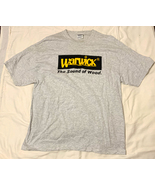 Warwick Bass Guitar logo t-shirt "The Sound Of Wood" - XL gray - $20.00