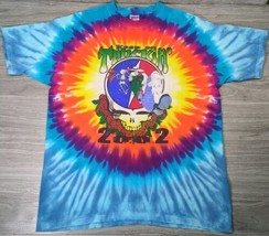 The Other Ones 2002 Keep Truckin&#39; Steal Your Face Rainbow Tie Dye T-SHIRT Large - $44.06