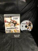 Madden NFL 11 Playstation 3 Item and Box Video Game - £3.71 GBP