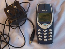 Original Nokia 3310 Dark Blue Unlocked Cell Phone Made In Hungary - $48.51