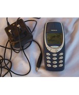 Original Nokia 3310 Dark Blue Unlocked Cell Phone Made In Hungary - £38.63 GBP