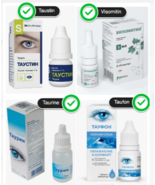 Taustin, Taurine, Taufon eye drops 4% 10ml, Anti-cataract and others Sku... - $571.18 MXN+