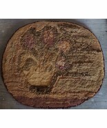 Wonderful Vintage Hand Knotted Rug - Tiny Size - BEAUTIFUL VIOLETS IN PL... - $935.17 MXN