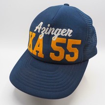 Vintage Azinger Ka 55 Maille Casquette Snapback Camionneur Casquette Cha... - $58.40