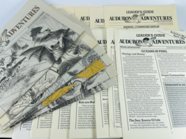 National Audubon Society Adventures Newsletter Leader&#39;s Guides Lot of 30 1990&#39;s - £23.46 GBP