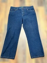 Lauren Ralph Lauren Jeans Blue Denim Classic Bootcut Casual Pockets, Siz... - $27.70