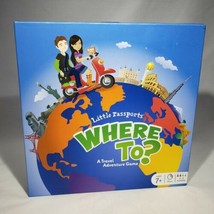 Where To? Little Passports Board Game Travel Adventure Game Complete - $12.95