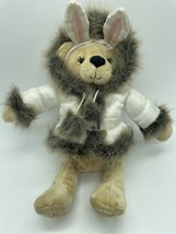 Bath &amp; Body Works Teddy Bear With Bunny Ears Plush Holiday 9” Stuffed An... - £6.40 GBP