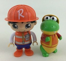 Ryans World Bonkers Toy 2pc Lot 2018 Action Figures Construction Worker Gus B10 - £11.61 GBP