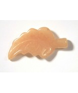 12.57Ct Min. 32x16x4mm Carnelian Leaf Cut Bead for Wire Wrapping/Jewelry... - $1.39